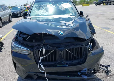 2023 BMW X3 xDrive30I z USA, uszkodzony, nr VIN 5UX53DP07P9S15907